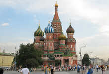 Vasilijkatedralen, Moskva (WikiCommons: Bart Slingerland, Rex, GPL)