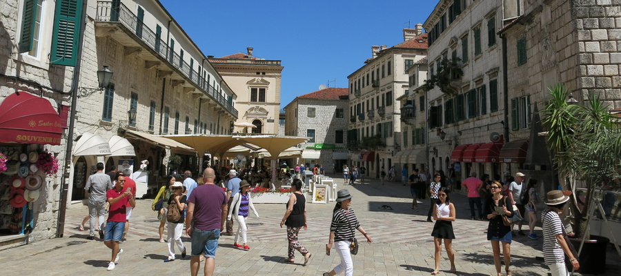 Gamlebyen i Kotor