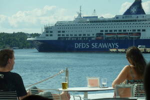 DFDS sett fra Operaen, Oslo