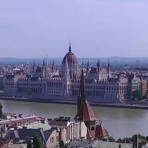 Donau, Parlamentsbygningen, Budapest