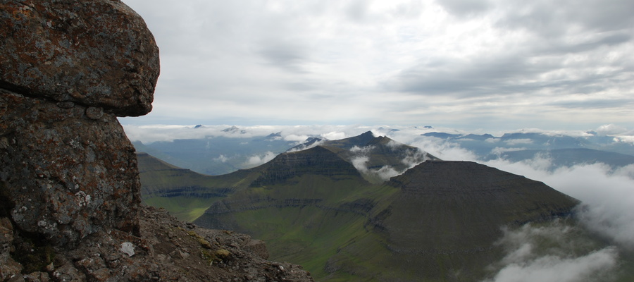 Utsikt fra Slettaratinður